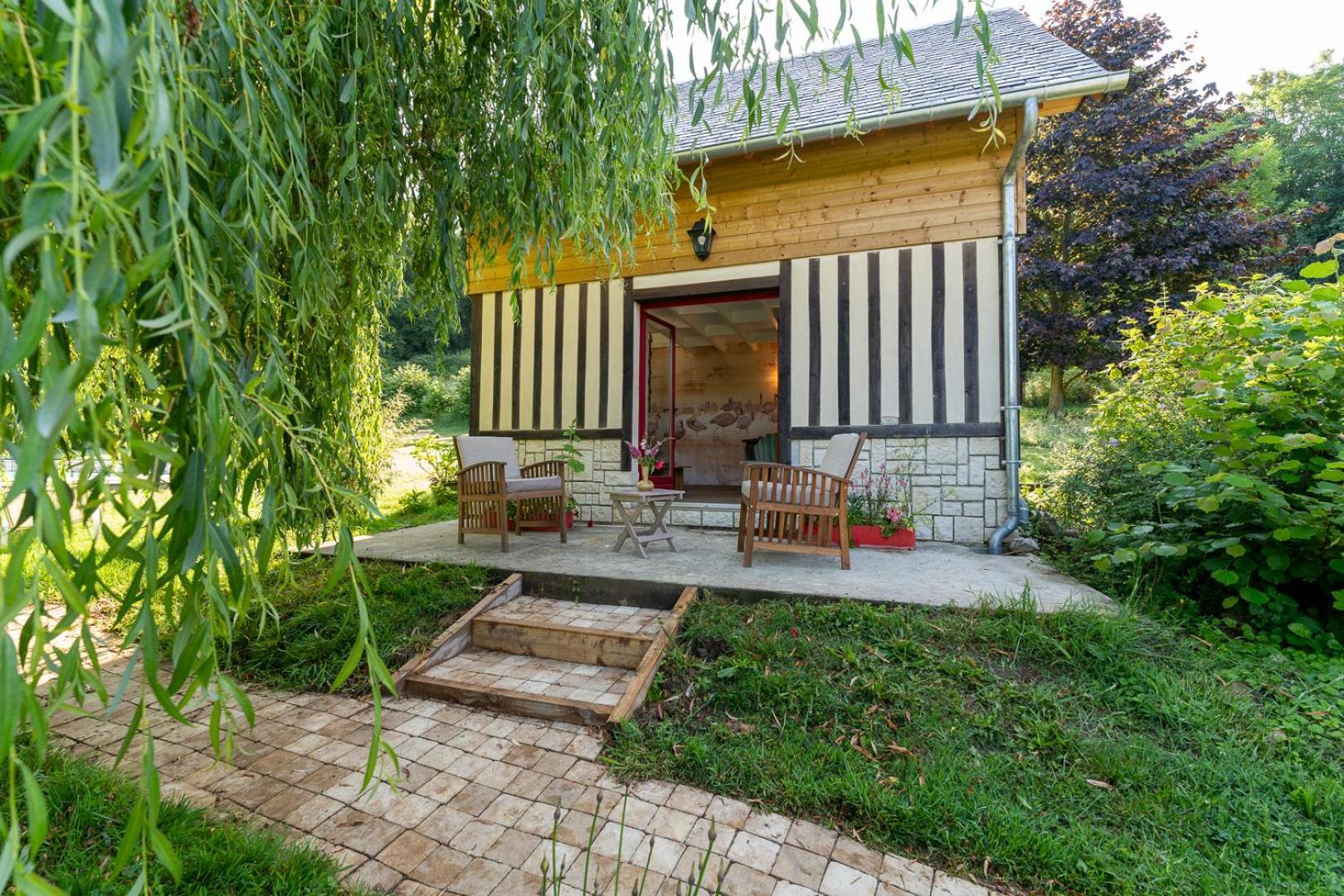 L'Herbe Haute Онфлёр Экстерьер фото